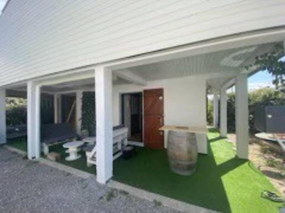 Joli T2 Bas De Chalet Plage De Gruissan Exteriér fotografie